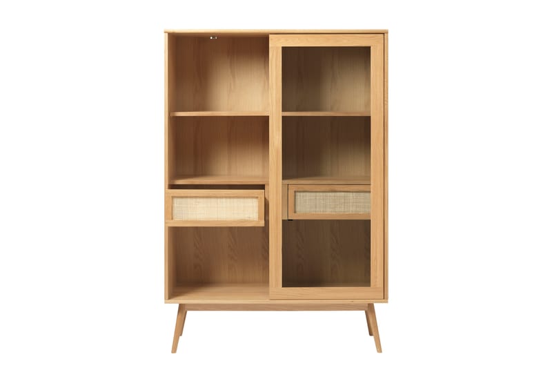 Cytheria Vitriinikaappi 110x160 cm - Beige - Säilytys - Kaappi - Vitriini