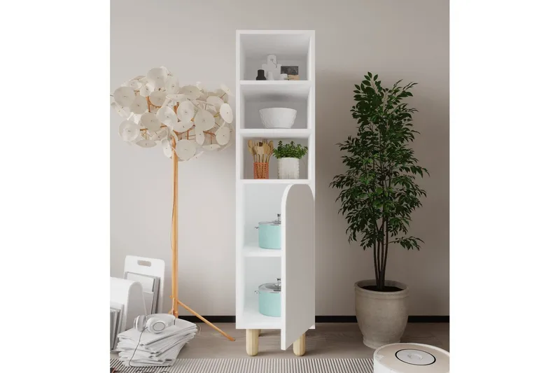 Estra Highboard - Valkoinen - Säilytys - Kaappi - Säilytyskaappi