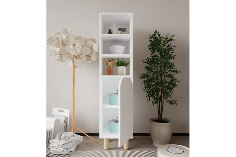 Estra Highboard - Valkoinen - Säilytys - Kaappi - Säilytyskaappi