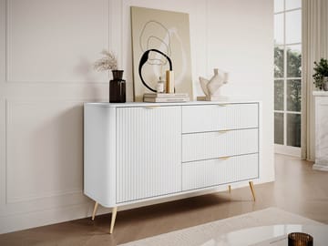 Forba senkki 139 cm - valkoinen - Säilytys - Kaappi - Baarikaappi