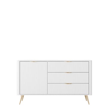 Forba senkki 139 cm - valkoinen - Säilytys - Kaappi - Baarikaappi