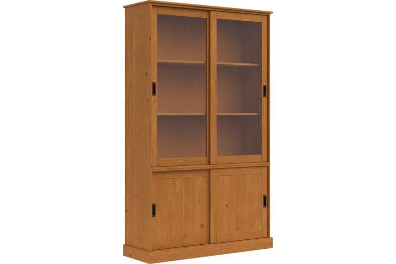 Harry Vitriinikaappi 115x190 cm - Luonto - Säilytys - Kaappi - Vitriini