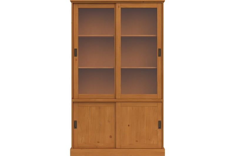 Harry Vitriinikaappi 115x190 cm - Luonto - Säilytys - Kaappi - Vitriini