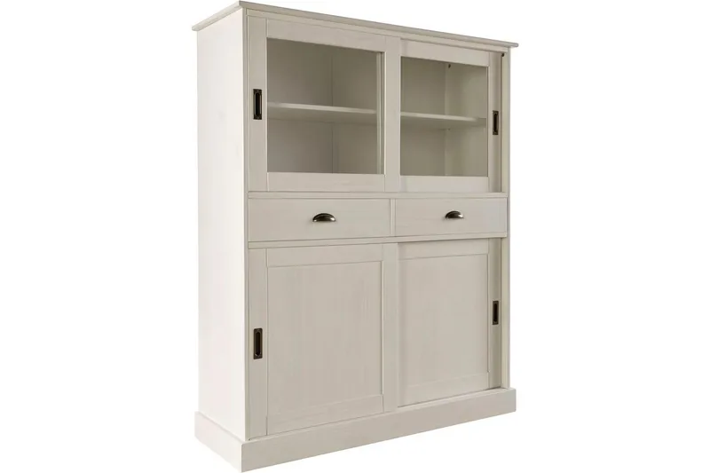 Highboard & kaappilipasto Loft24 Korkea kaappi Harry valkoinen Vit, undefined