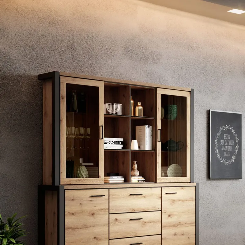 Kaapin laajennus Aktiv - Säilytys - Kaappi - Vitriini