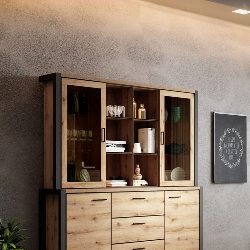 Kaapin laajennus Aktiv - Säilytys - Kaappi - Vitriini