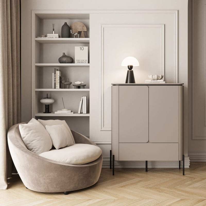 Kaappi Bello 2 ovea 1 laatikko - Säilytys - Kaappi - Säilytyskaappi