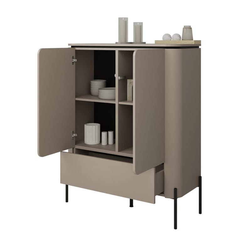 Kaappi Bello 2 ovea 1 laatikko - Säilytys - Kaappi - Säilytyskaappi