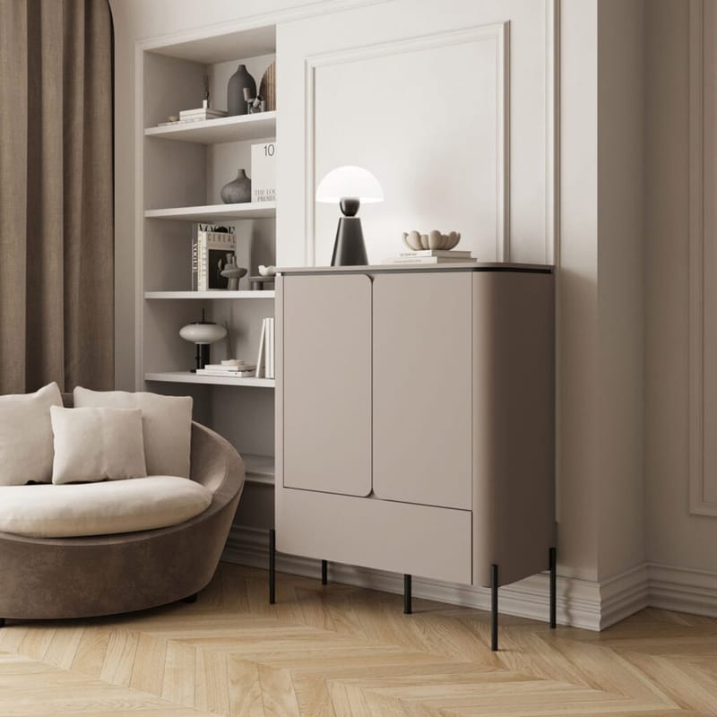 Kaappi Bello 2 ovea 1 laatikko - Säilytys - Kaappi - Säilytyskaappi