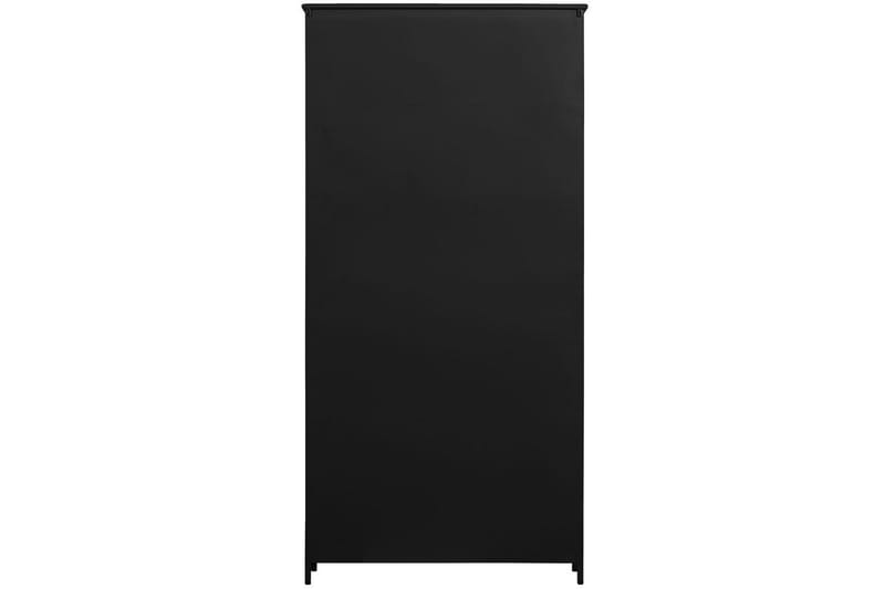 Kaappi Exhibit XL - Musta, 2 ovea - Säilytys - Kaappi - Säilytyskaappi