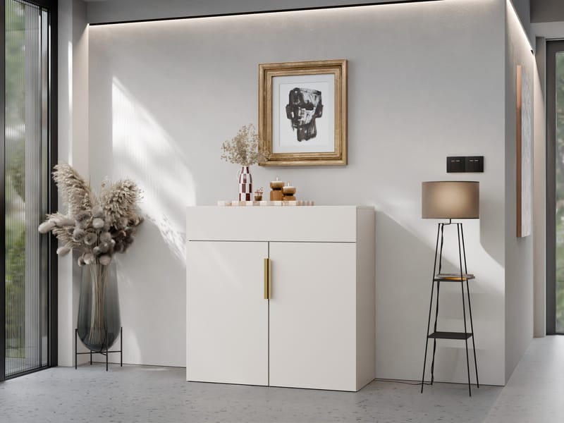 kaappi KERKIN 2D1S -lipasto beige - Säilytys - Kaappi - Säilytyskaappi