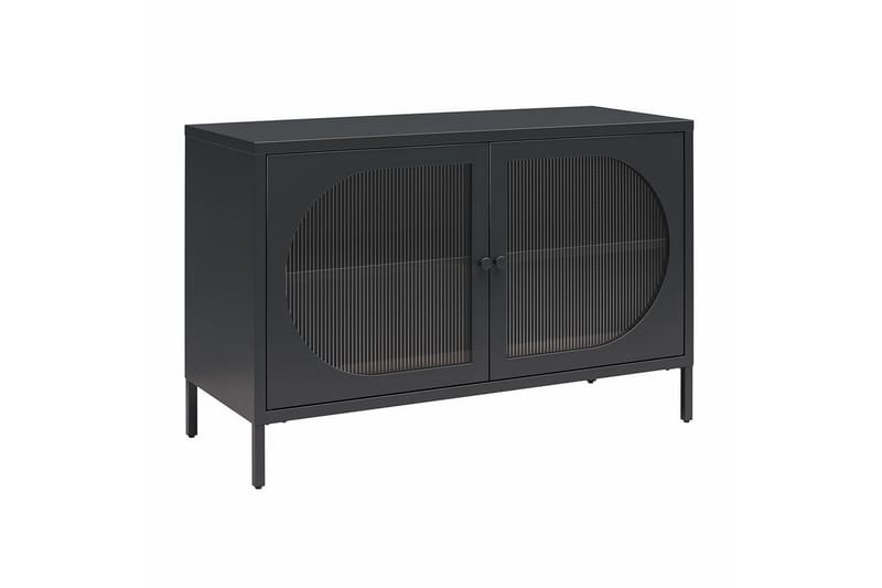 Kaappi Luna 100x40x64 cm, Musta - 100x40x64 cm, Musta - Säilytys - Kaappi - Säilytyskaappi