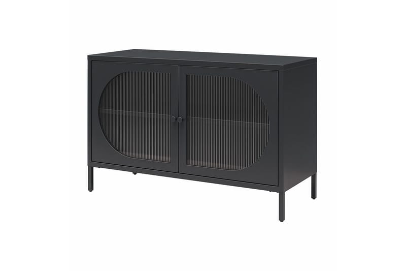 Kaappi Luna 100x40x64 cm, Musta - 100x40x64 cm, Musta - Säilytys - Kaappi - Säilytyskaappi