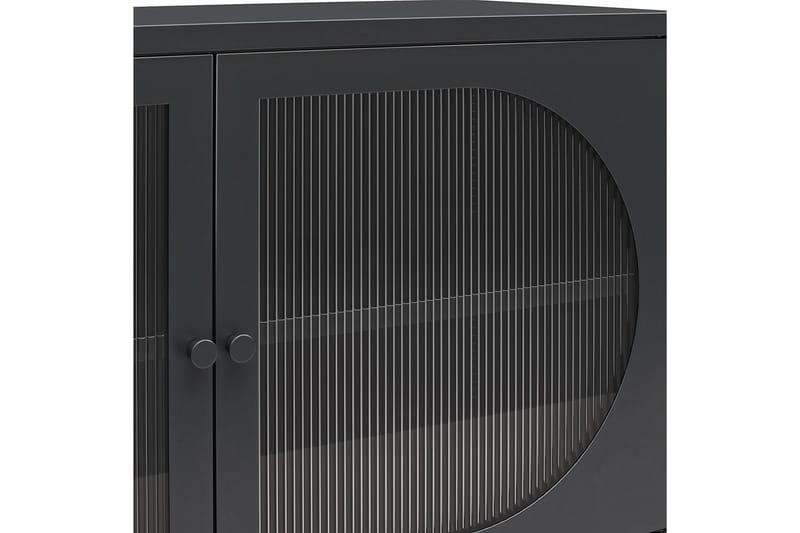 Kaappi Luna 100x40x64 cm, Musta - 100x40x64 cm, Musta - Säilytys - Kaappi - Säilytyskaappi