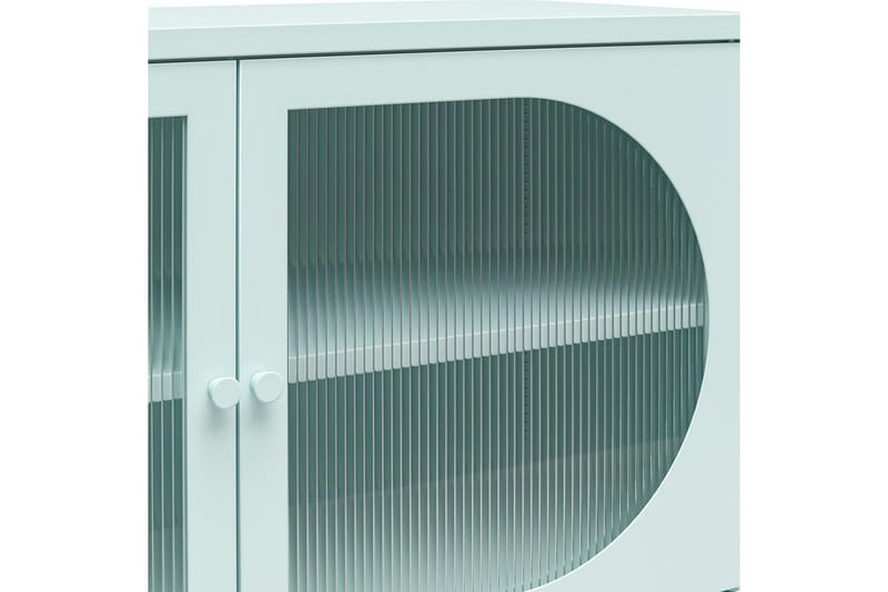 Kaappi Luna 100x40x64 cm, Taivaansininen - 100x40x64 cm, Taivaansininen - Säilytys - Kaappi - Vitriini