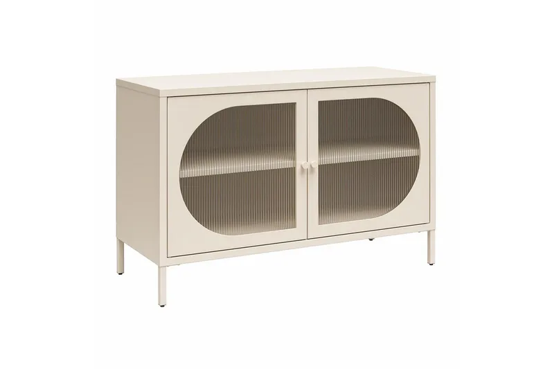 Kaappi Luna 100x40x64 cm, Pergamentti, 100x40x64 cm, Pergamentti