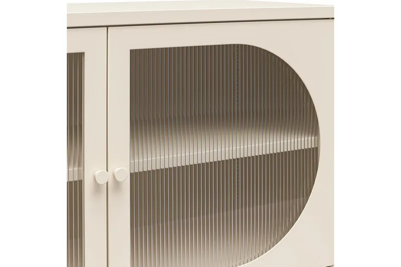 Kaappi Luna 100x40x64 cm, Pergamentti - 100x40x64 cm, Pergamentti - Säilytys - Kaappi - Säilytyskaappi