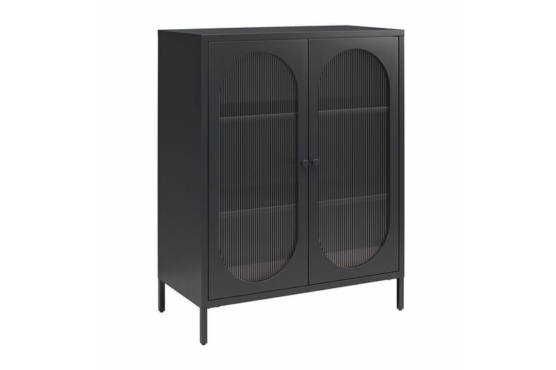 Kaappi Luna 80x40x102 cm, Musta - 80x40x102 cm, Musta - Säilytys - Kaappi - Säilytyskaappi