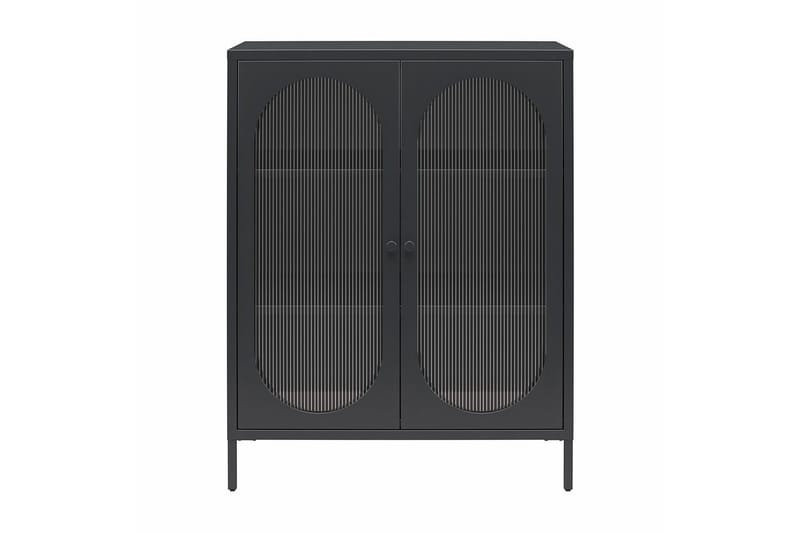 Kaappi Luna 80x40x102 cm, Musta - 80x40x102 cm, Musta - Säilytys - Kaappi - Säilytyskaappi