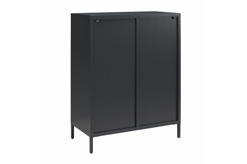 Kaappi Luna 80x40x102 cm, Musta - 80x40x102 cm, Musta - Säilytys - Kaappi - Säilytyskaappi