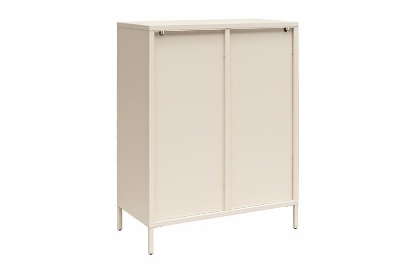 Kaappi Luna 80x40x102 cm, Pergamentti - 80x40x102 cm, Pergamentti - Säilytys - Kaappi - Säilytyskaappi