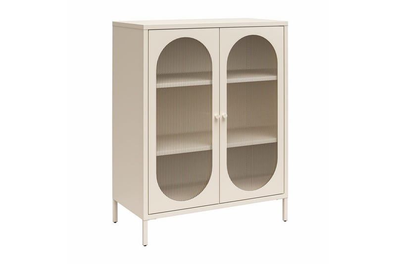 Kaappi Luna 80x40x102 cm, Pergamentti - 80x40x102 cm, Pergamentti - Säilytys - Kaappi - Säilytyskaappi