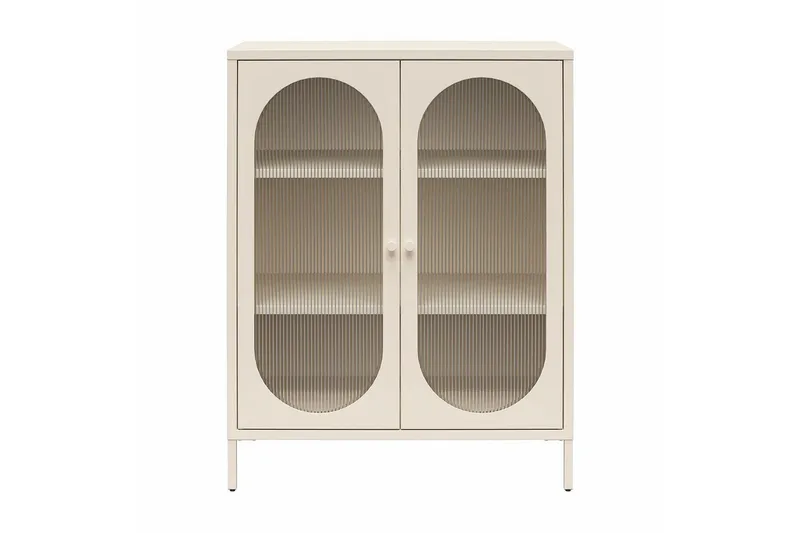 Kaappi Luna 80x40x102 cm, Pergamentti - 80x40x102 cm, Pergamentti - Säilytys - Kaappi - Säilytyskaappi