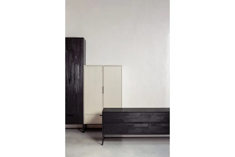 Kaappi Silas 2-ovinen - Beige - Säilytys - Kaappi - Säilytyskaappi