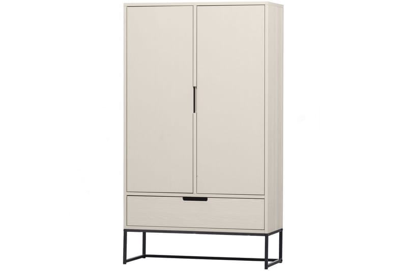 Kaappi Silas 2-ovinen - Beige - Säilytys - Kaappi - Säilytyskaappi