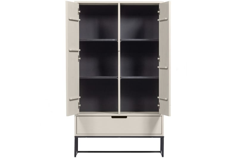 Kaappi Silas 2-ovinen - Beige - Säilytys - Kaappi - Säilytyskaappi