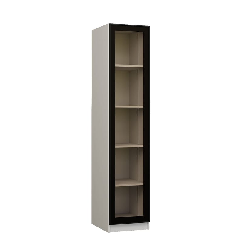 Kahvitaso Hanah Home Nero 1600-222 (40 x 190 x 42 cm) valkoinen - Valkoinen - Säilytys - Kaappi - Vitriini