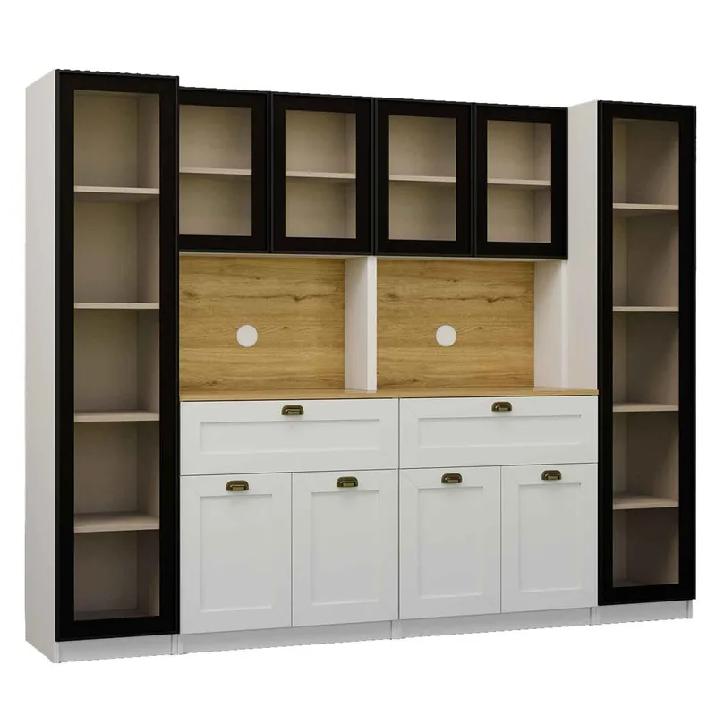 Kahvitaso Hanah Home Nero Quad 1600-224 (240 x 190 x 44 cm) valkoinen, Valkoinen