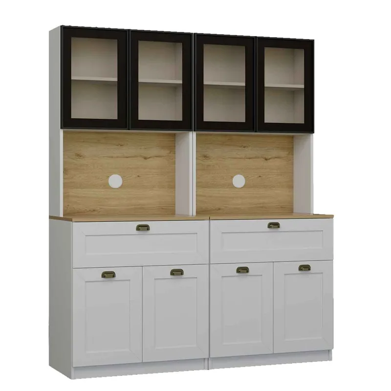 Kahvitaso Hanah Home Nero Twin 1600-226 (160 x 190 x 44 cm) valkoinen, Valkoinen
