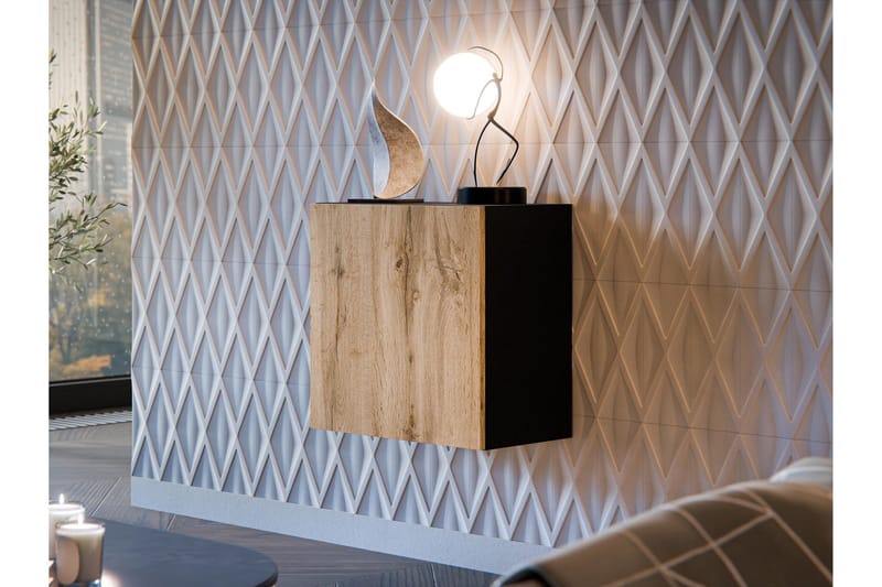 Kangana Highboard - Ruskea/Beige - Säilytys - Kaappi - Säilytyskaappi