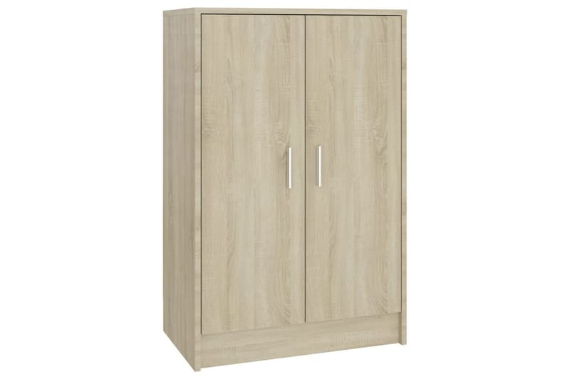 Kenkäkaappi Sonoma-tammi 60x35x92 cm lastulevy - Ruskea - Säilytys - Kenkäsäilytys - Kenkäkaappi