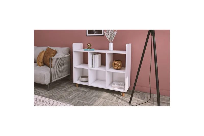 Konsoli Sakarya 2 Valkoinen - Valkoinen - Säilytys - Kaappi - Säilytyskaappi
