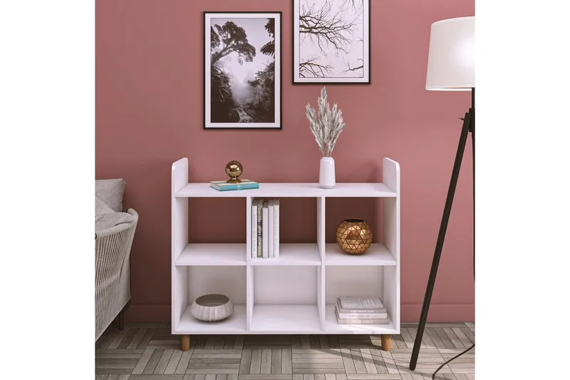 Konsoli Sakarya 2 Valkoinen - Valkoinen - Säilytys - Kaappi - Säilytyskaappi