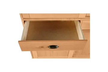Korkea kaappi Harry Petsattu/vaha - Petsattu/vaha - Säilytys - Kaappi - Säilytyskaappi
