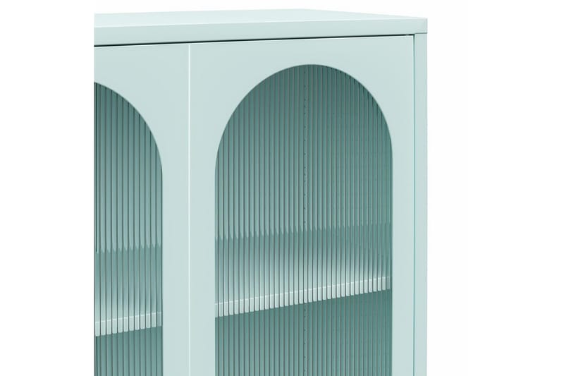 Korkea kaappi Luna Taivaansininen - Taivaansininen - Säilytys - Kaappi - Vitriini