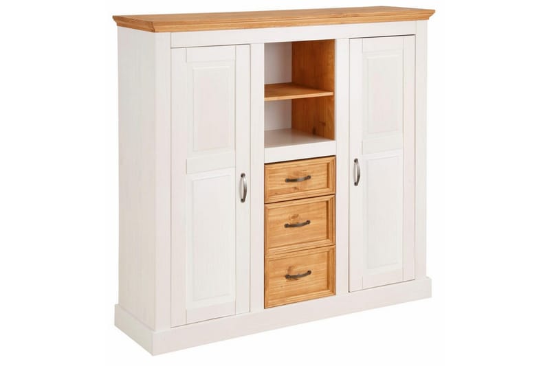 Korkea kaappi Selma Valkoinen, Valkoinen