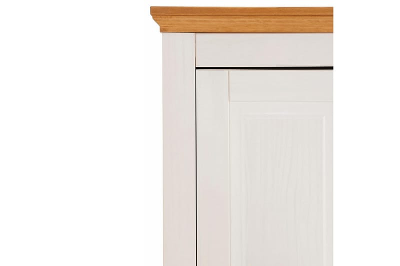 Korkea kaappi Selma Valkoinen - Valkoinen - Säilytys - Kaappi - Säilytyskaappi