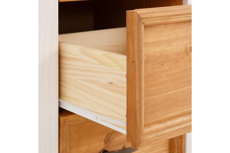 Korkea kaappi Selma Valkoinen - Valkoinen - Säilytys - Kaappi - Säilytyskaappi