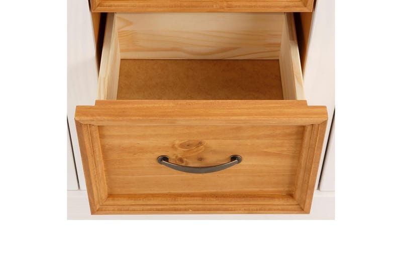 Korkea kaappi Selma Valkoinen - Valkoinen - Säilytys - Kaappi - Säilytyskaappi