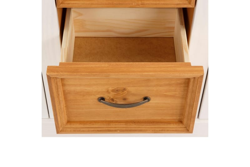 Korkea kaappi Selma Valkoinen - Valkoinen - Säilytys - Kaappi - Säilytyskaappi