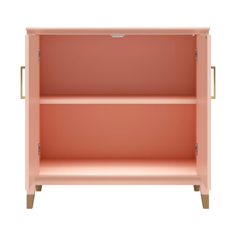 Korkea kaappi Westerleigh Haaleanpunainen - Haaleanpunainen - Säilytys - Kaappi - Säilytyskaappi