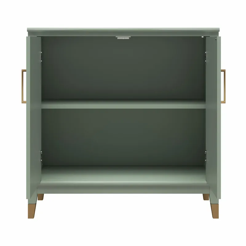 Korkea kaappi Westerleigh Haaleanpunainen - Haaleanvihreä - Säilytys - Kaappi - Säilytyskaappi