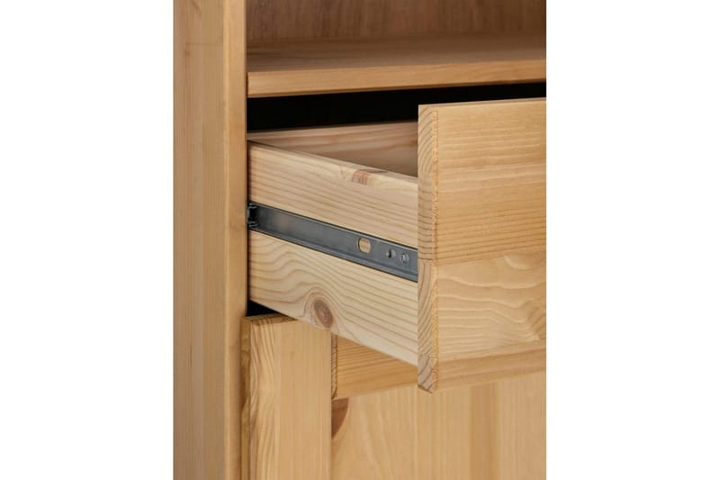 Korkea senkki ja kaappilipasto Loft24 Säilytyskaappi Toscana Keskisävyinen puu - Säilytys - Kaappi - Säilytyskaappi