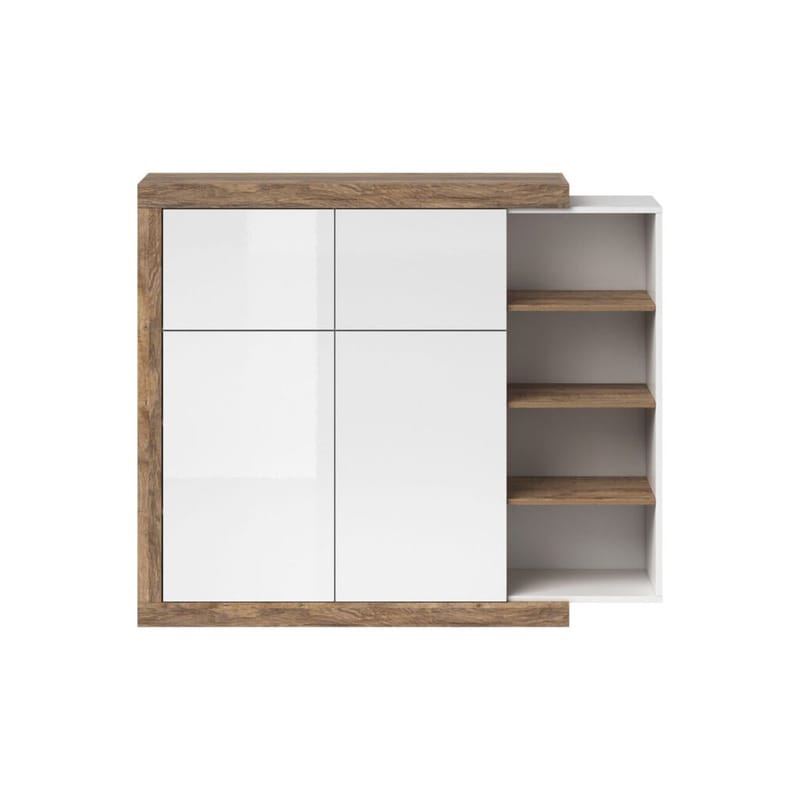 Korkeakaappi Sintra 2 ovea 2 läppää - Säilytys - Kaappi - Säilytyskaappi