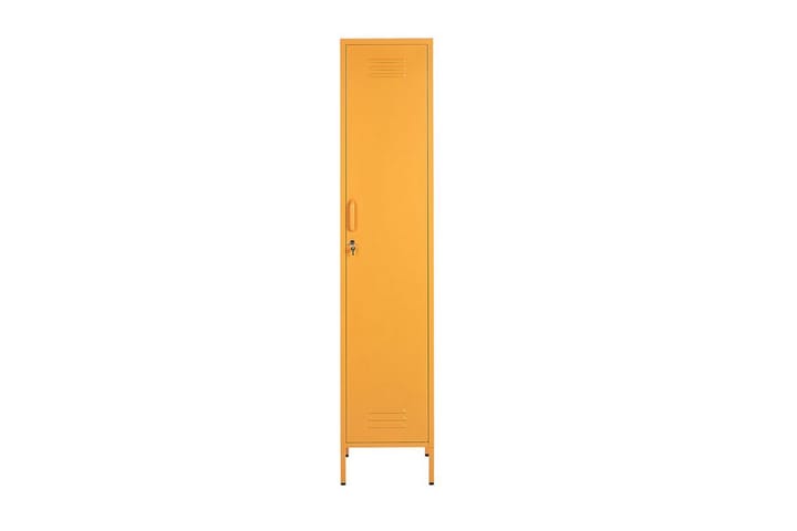 Toimistokaappi Ingrahame 38x185 cm - Keltainen - Säilytyskaappi - Kulmakaappi