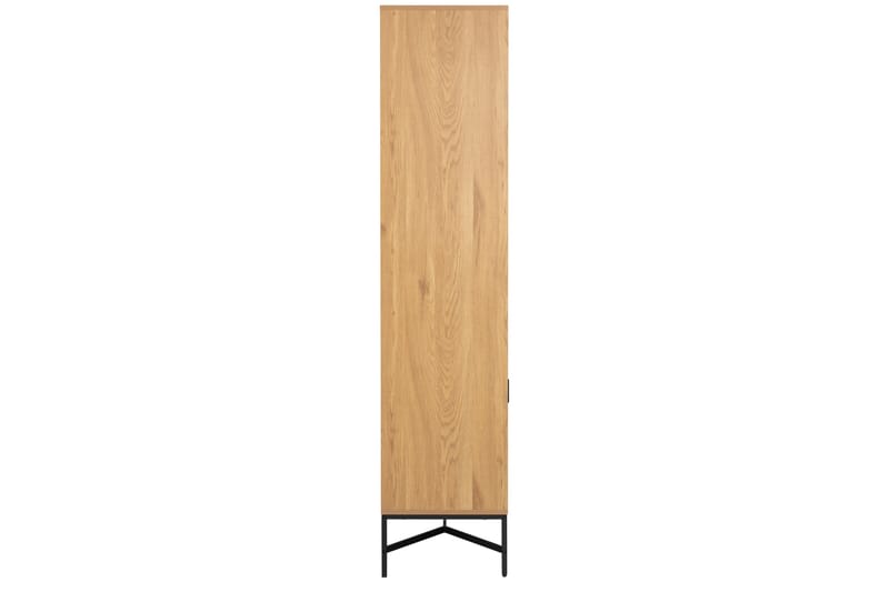 Minu Vitriinikaappi 80x180 cm - Luonnonväri - Säilytys - Kaappi - Vitriini